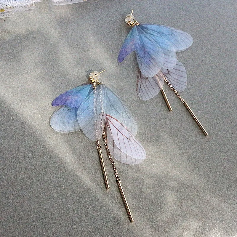 Super Fairy Ancient Style Tassel Hanging Earring Girl - Grocery