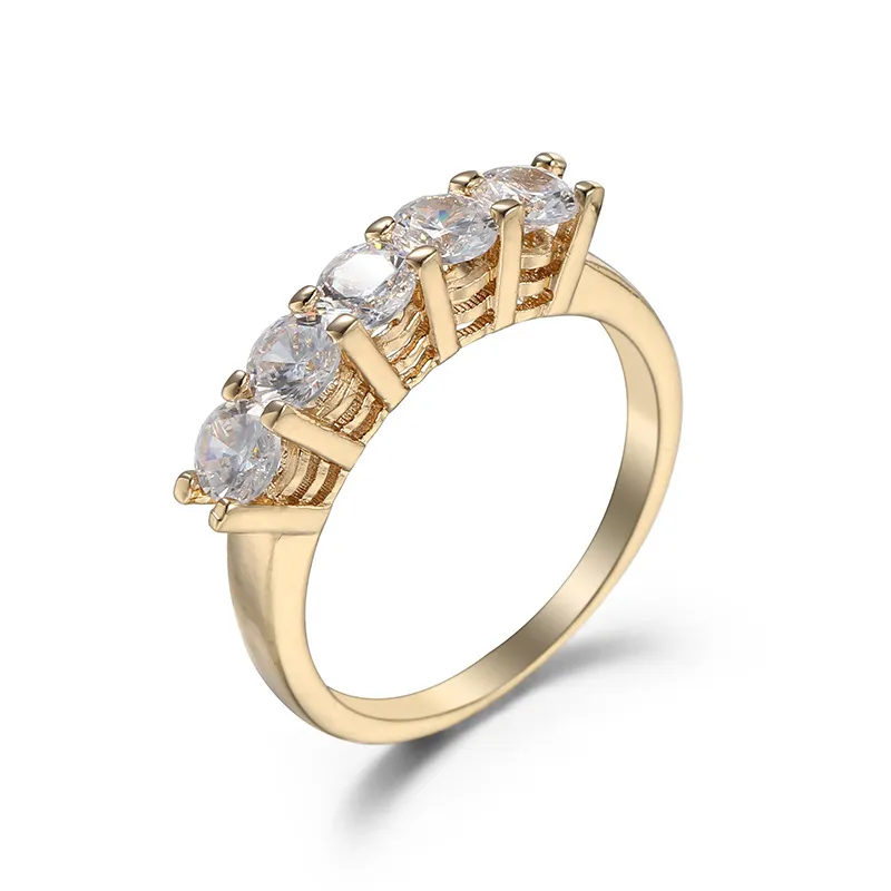 Ladies Fashion Personality Jewelry Zircon Ring - Grocery