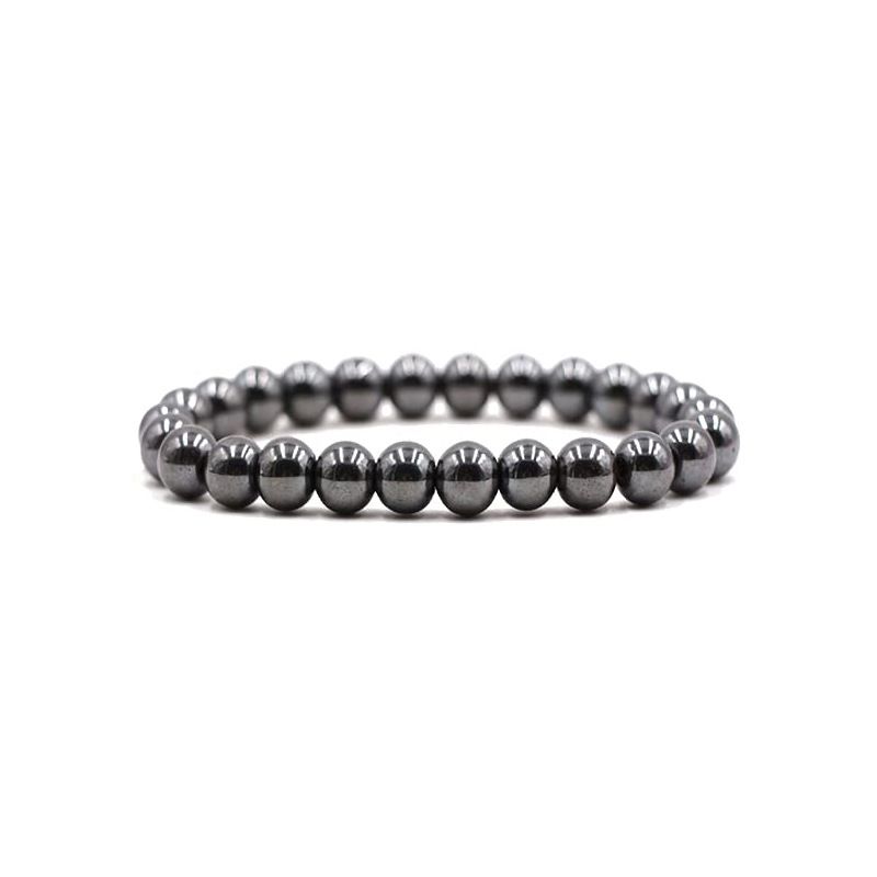 8mm Tigereye Iron Ore Men's And Women's Outdoor Yoga Stretch Bracelet Beads Agate Bracelet - Grocery