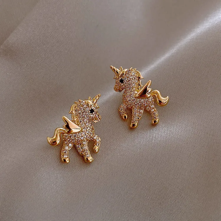 Studs Fashion Earrings Senior Sense Temperament Ear Accessories - Grocery
