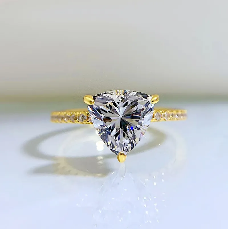 Temperament Is Full Of Simple Engagement Ring For Women - Grocery