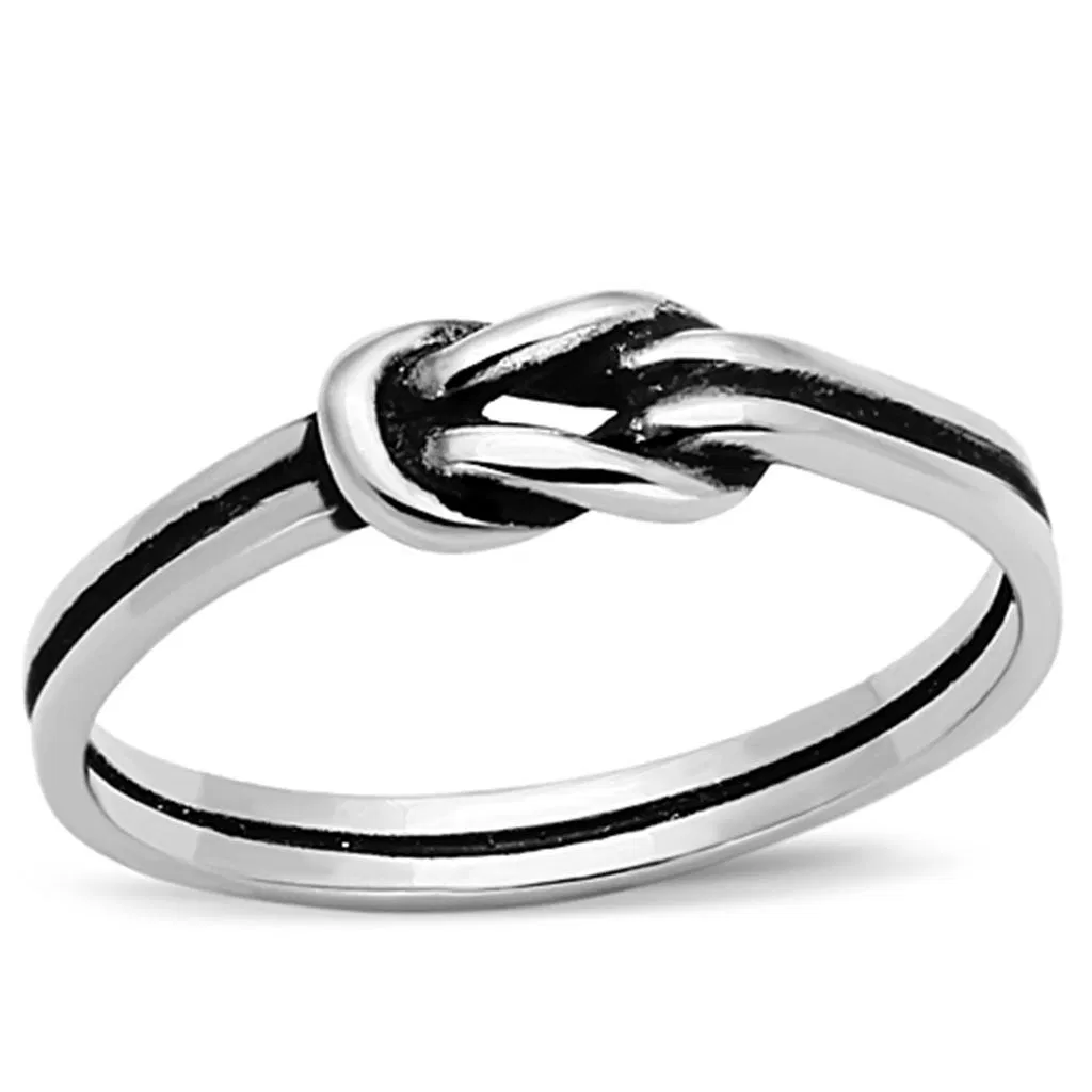 TK1239 - High polished (no plating) Stainless Steel Ring with No Stone - Grocery