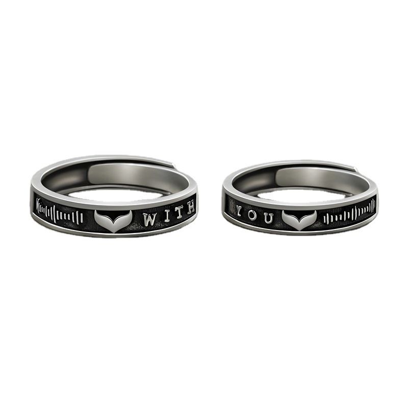 Men's And Women's Retro Niche Design Rings - Grocery