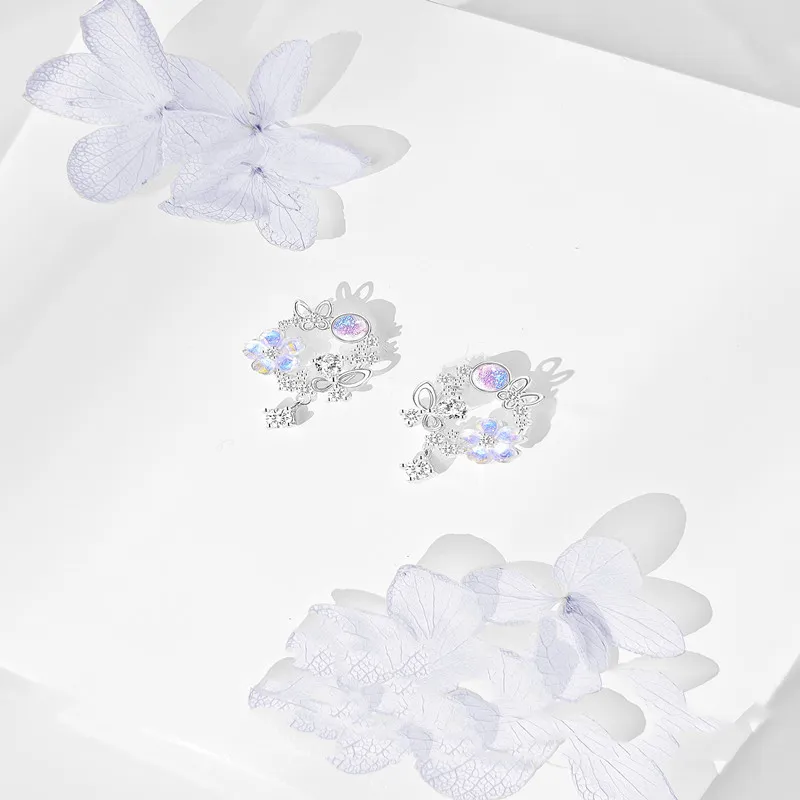 Sterling Silver Light Luxury And Small Design High Grade Earrings - Grocery