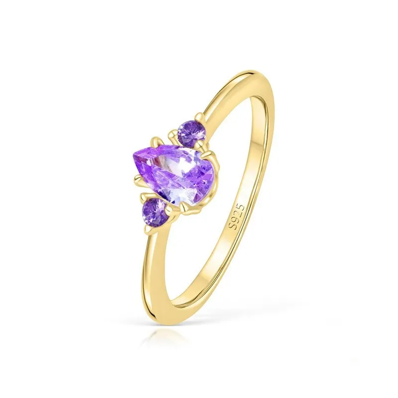 Women's Diamond Diamond Crystal Ring - Grocery