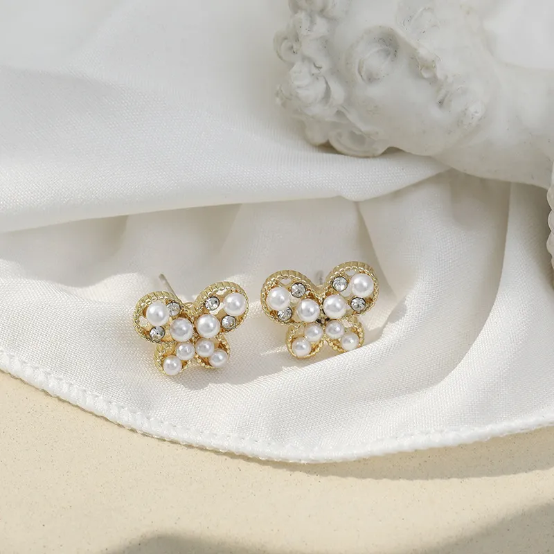 Pearl Earrings Women's Ins Style Simple And Advanced - Grocery