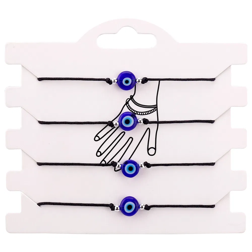 Red Rope Bracelet Evil Eye Knitting - Grocery