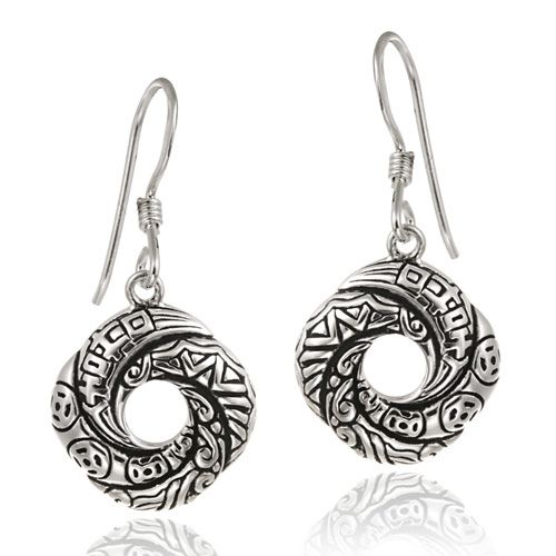Sterling Silver Love Knot Dangle Earrings - Grocery