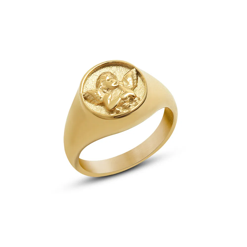 Personality Angel Boy Ring Index Finger - Grocery