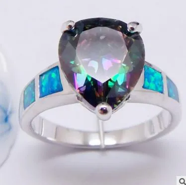 Irresistible Ring With Opal Band - Grocery