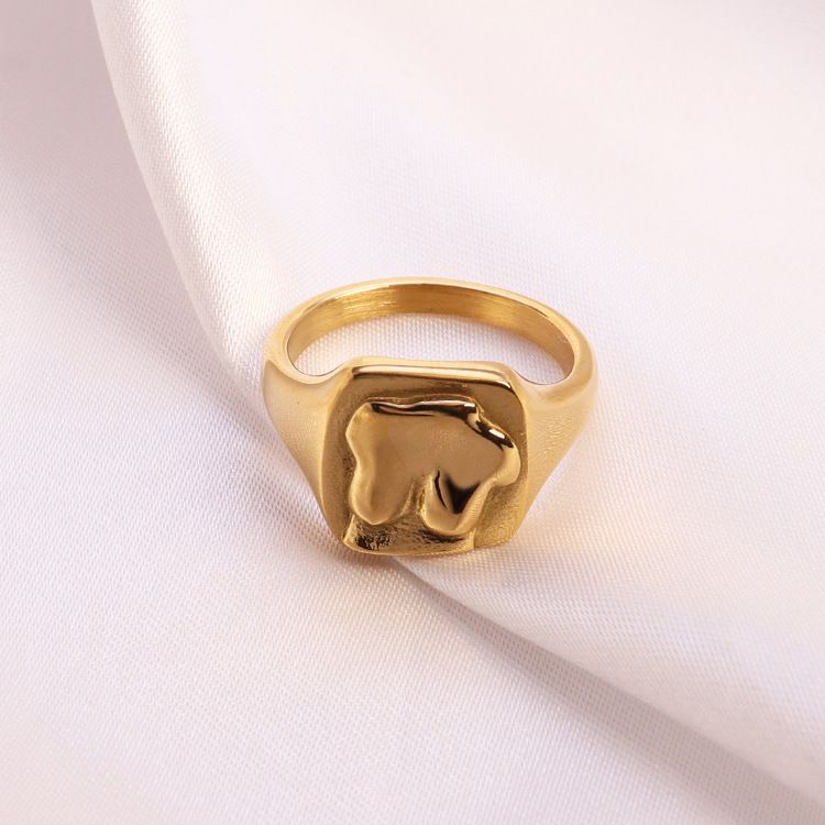 European And American INS Human Chest Ring Stainless Steel - Grocery