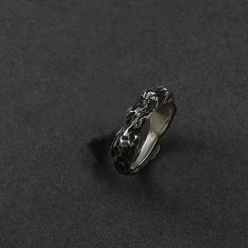Design Ring Copper Plated Silver For Men And Women - Grocery