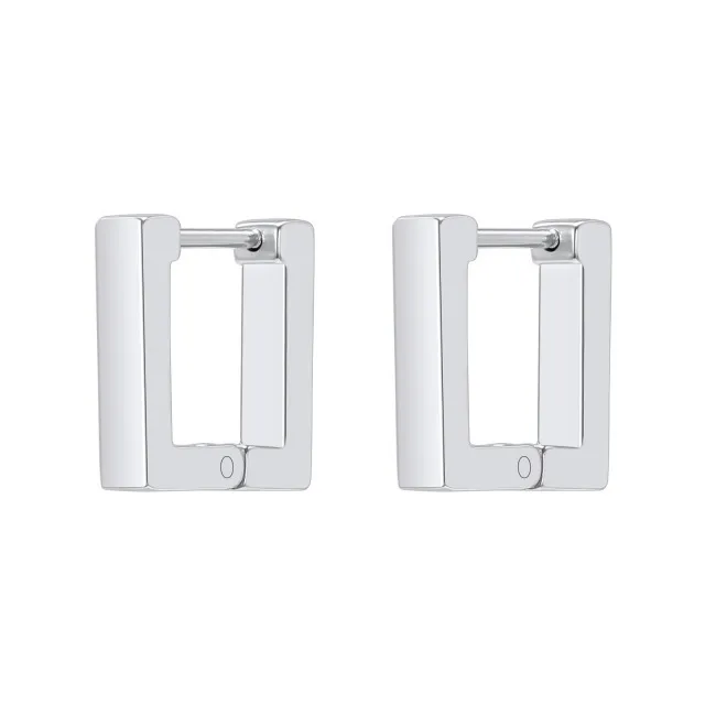 Geometric Shaped Earrings Minimalist Stainless Steel - Grocery