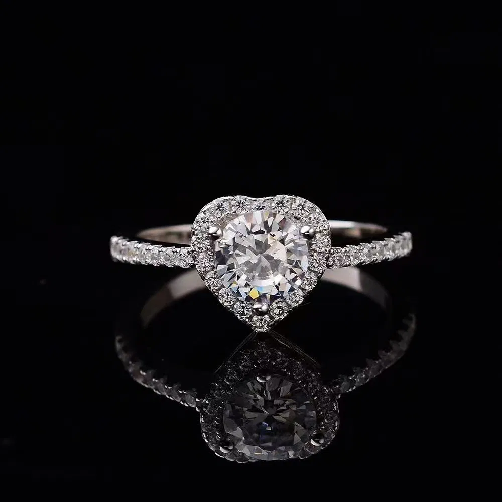 Women's Fashion Simple Moissanite Geometric Ring - Grocery