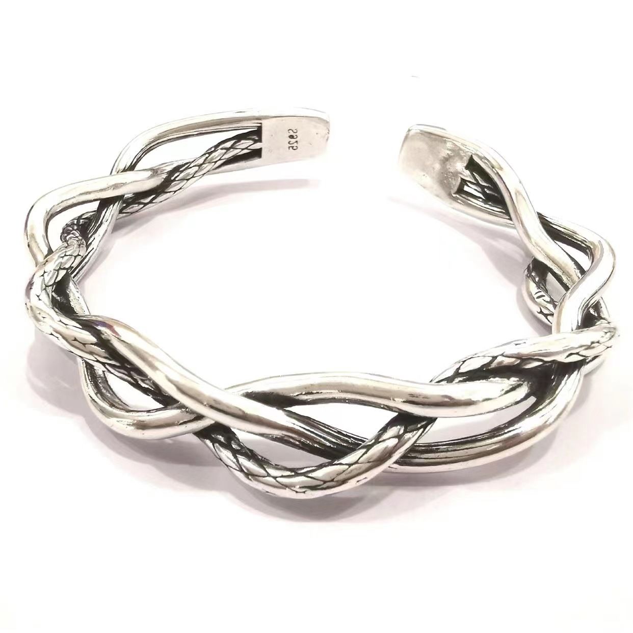 Vintage Three-strand Twist Bracelet - Grocery