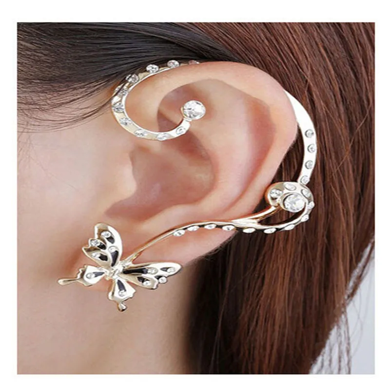Fashion Lovely Butterfly Diamond Earrings - Grocery