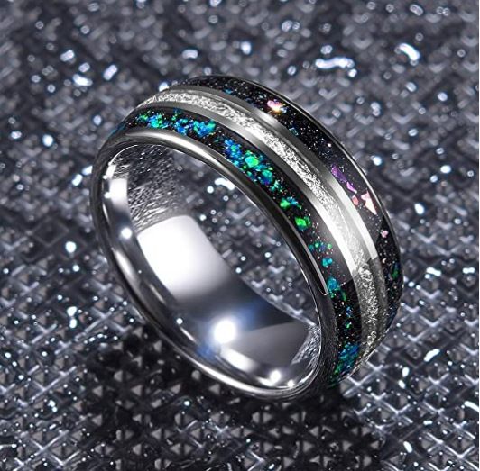 Phantom Stainless Steel Ring Fashion Jewelry - Grocery