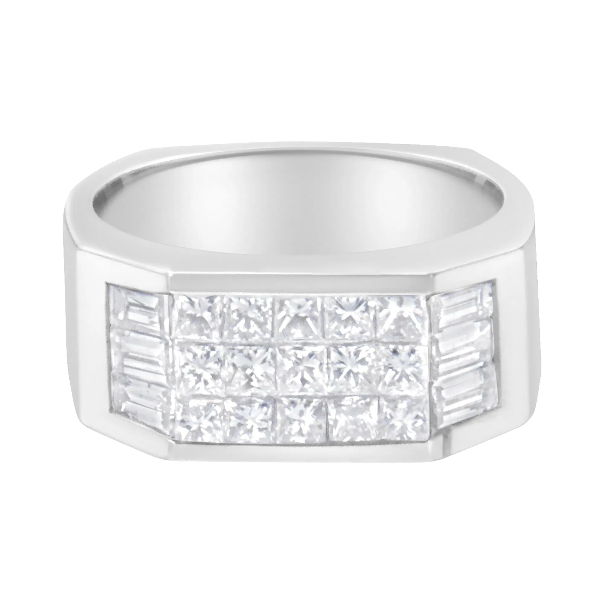 14KT White Gold Diamond Ring (1 3/4 cttw, G-H Color, VS2-SI1 Clarity) - Grocery