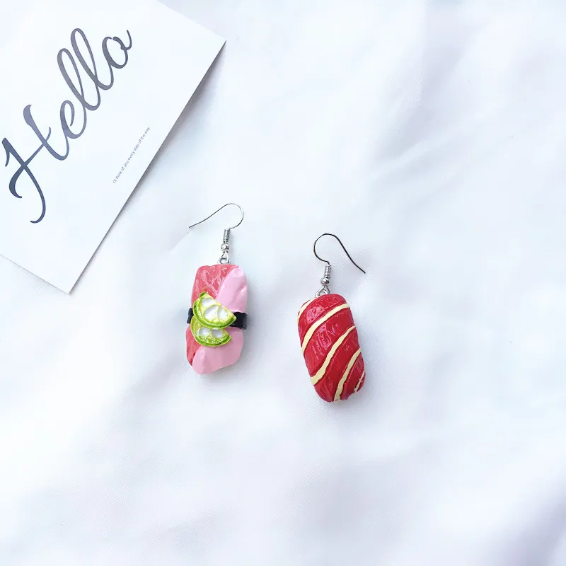 DIY Hand-made Funny Earrings Cute - Grocery