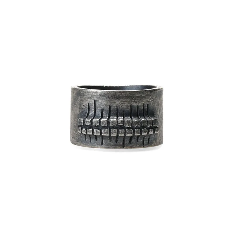 Men's Women's Fashion Style Sterling Silver Ring - Grocery