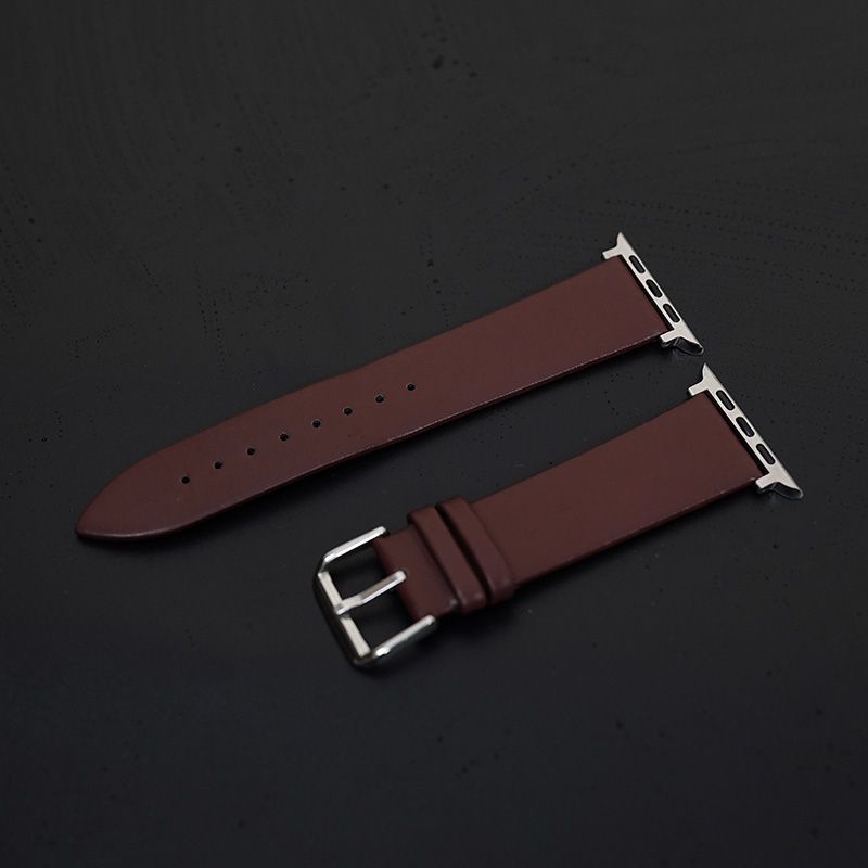 Leather Plain Leather Wrist Strap - Grocery