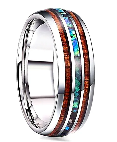 Titanium Dragon Ring With Diamonds - Grocery