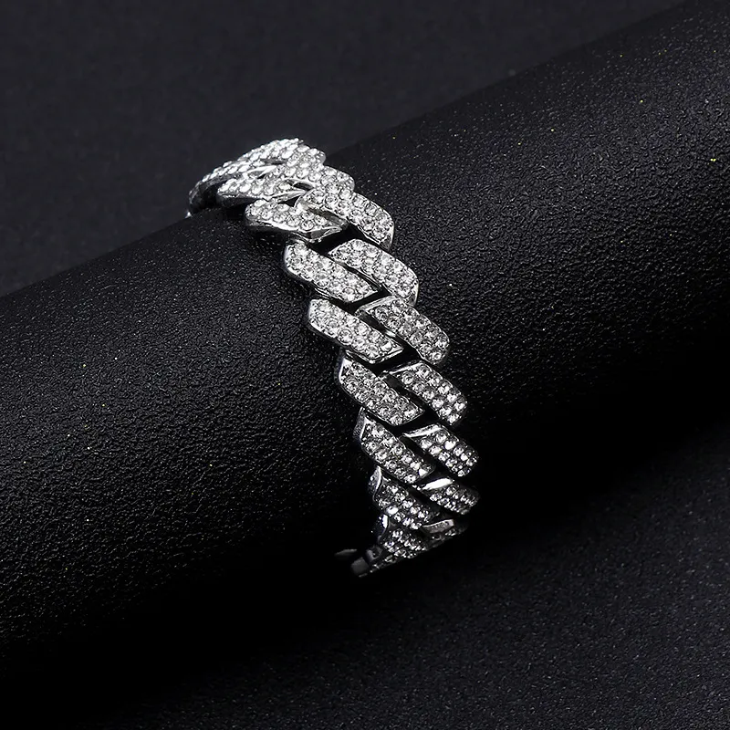 14mm Diamond Full Diamond Fashion Hip Hop Chain Cuban Necklace - Grocery