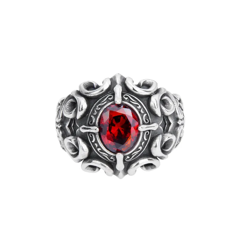 Sterling Silver Cross Totem Ring - Grocery
