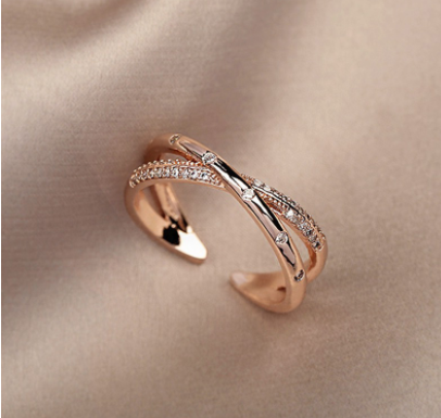 Woven Twisted Opening Ring Women - Grocery