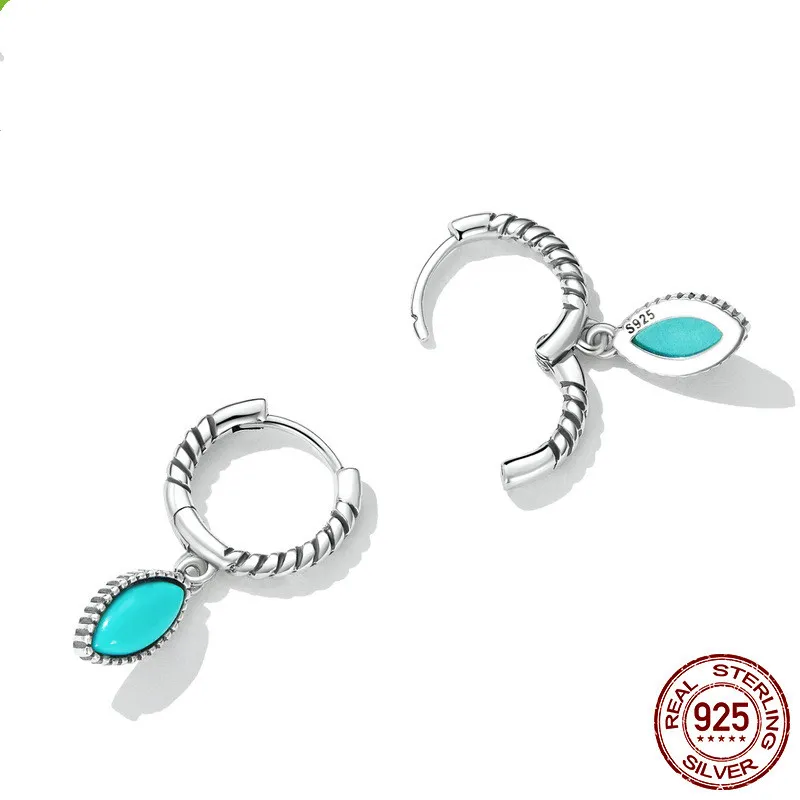 Smart 925 Sterling Silver Twist Ear Buckles - Grocery