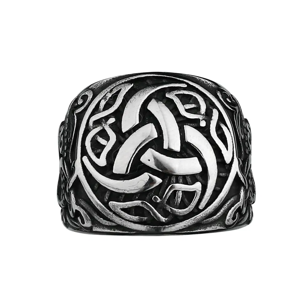 Men's Fashionable Temperament Stainless Steel Ring - Grocery