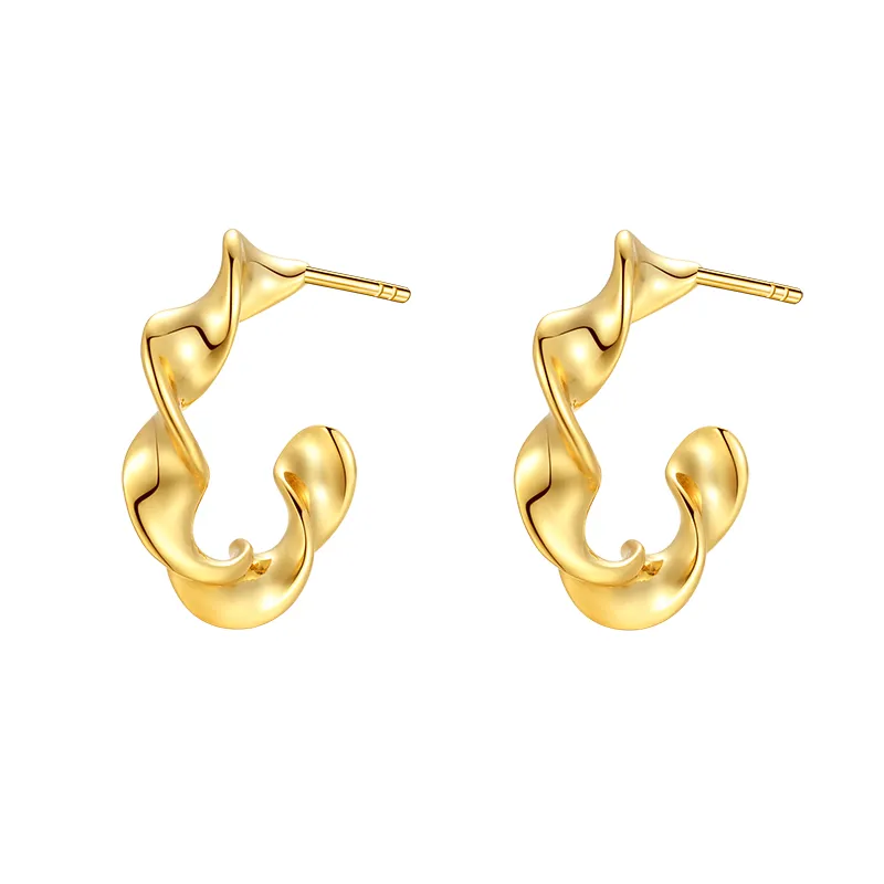 925 Sterling Silver Vintage High-end Earrings - Grocery