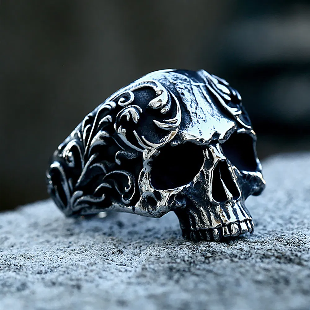 Punk Domineering Stainless Steel Men's Ring - Grocery