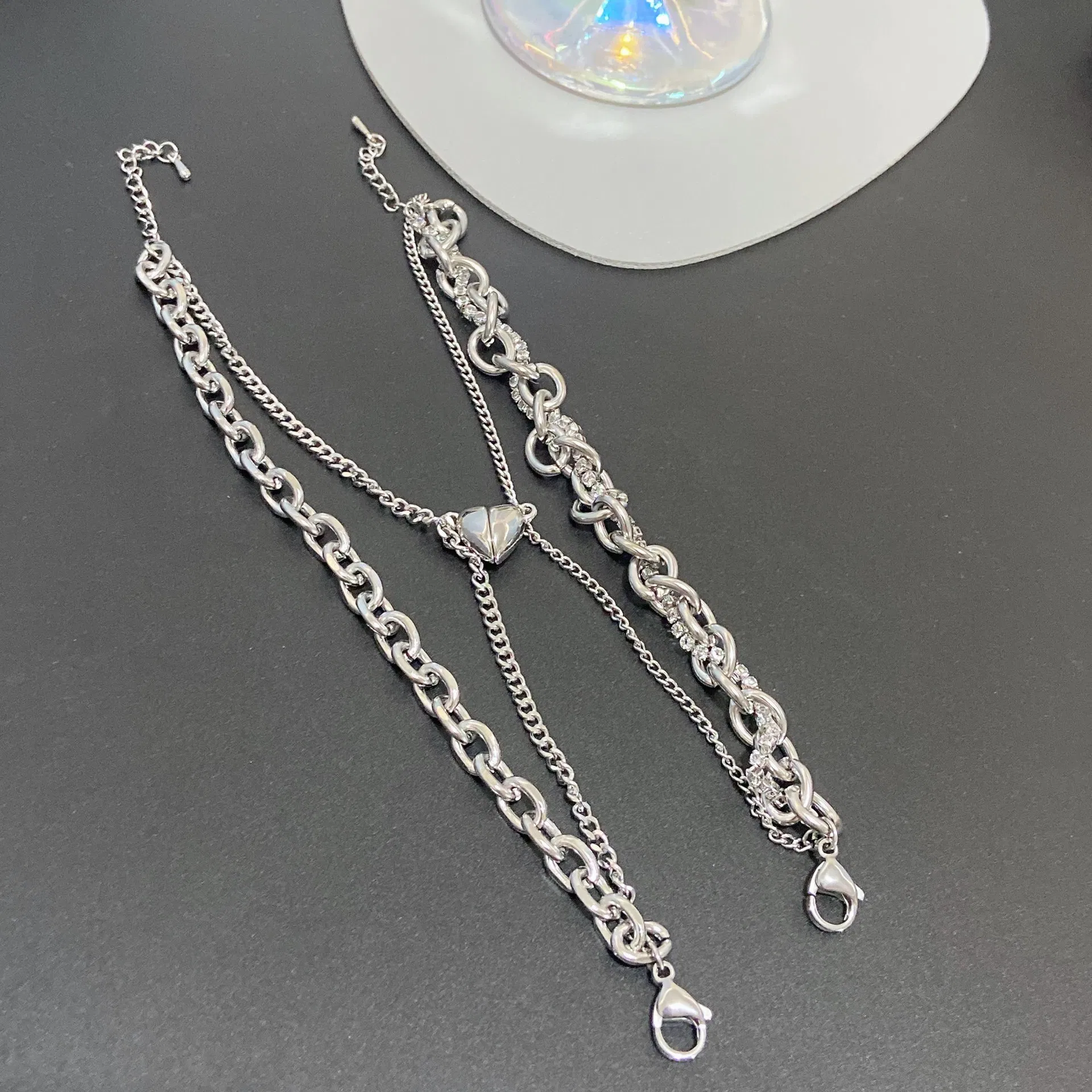 Versatile Magnetic Love Two-Pack Bracelet - Grocery