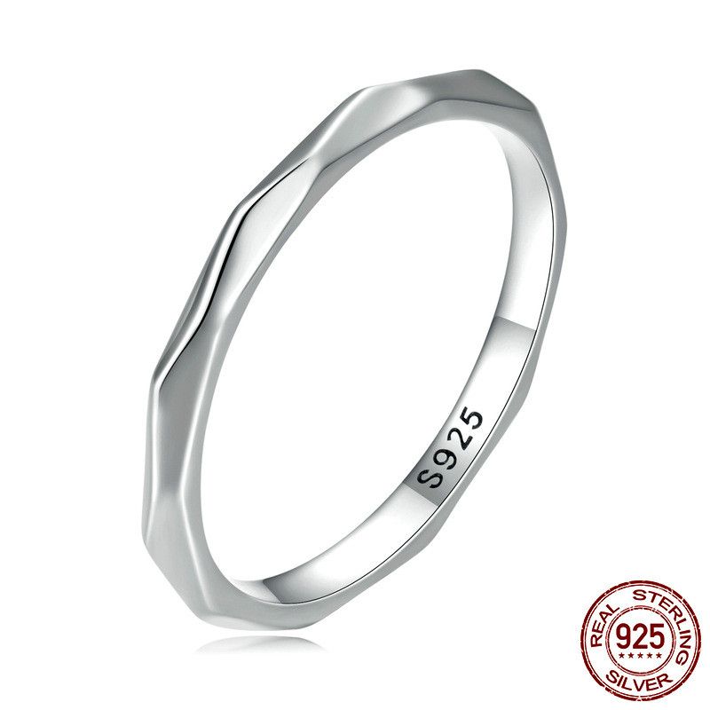New Extreme Style Simple Ring S925 Sterling Silver Simple - Grocery