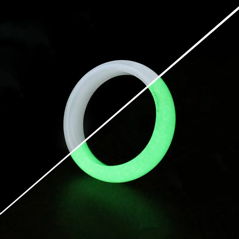New Multicolor Ring Luminous Fluorite Couple - Grocery