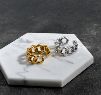 Fashion ring chain with unique design - Grocery