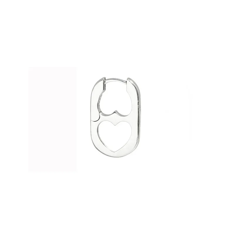 Bottle Cup Earrings Hollow Out Pig Snout Personality Cold Wind Stud Ear - Grocery