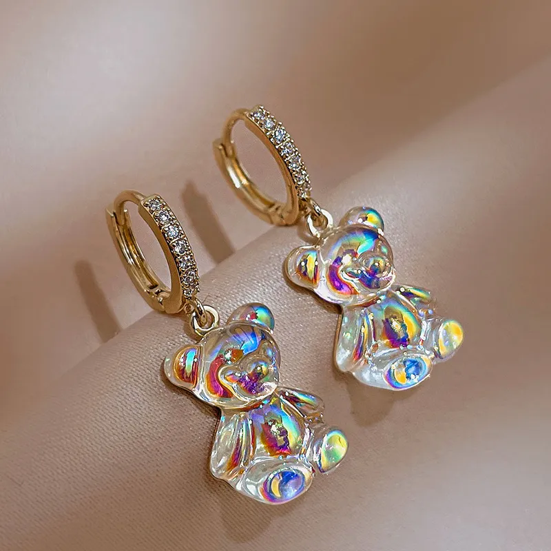 Temperament Sweet Girl Cartoon Animal Earrings - Grocery