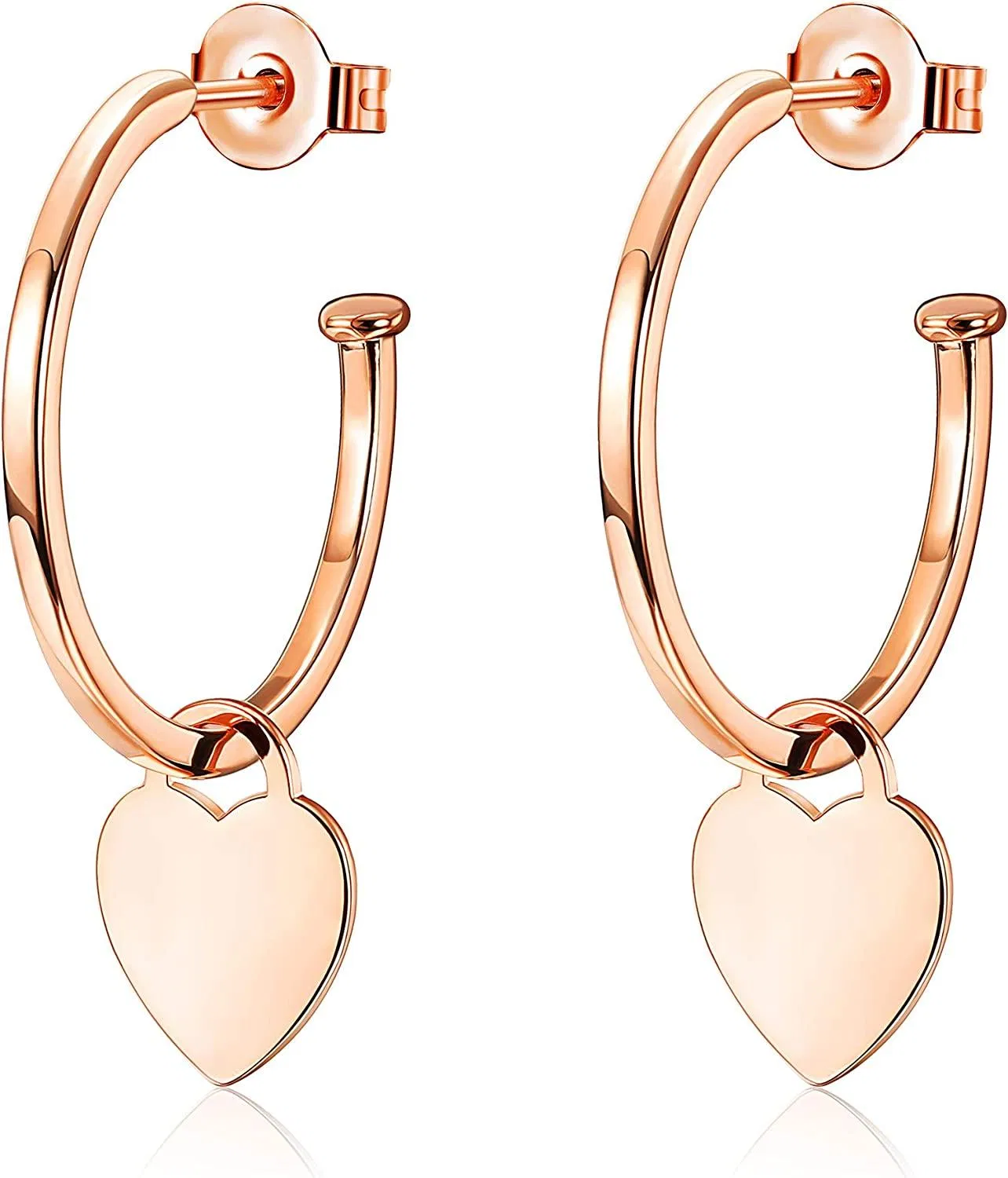 heart earrings for women - Grocery