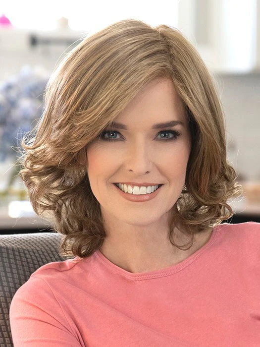 Danielle | Human Hair/ Synthetic Blend Lace Front Wig (Mono Top) - Grocery