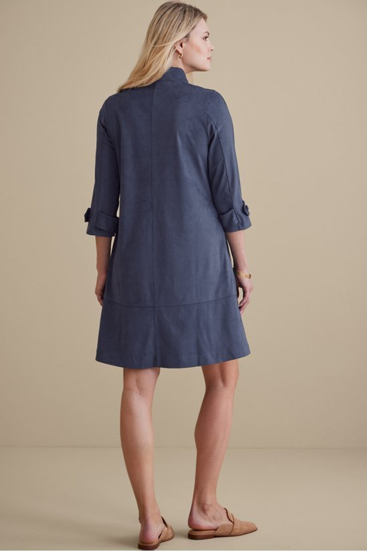 Rani Faux Suede Dress - Soft Surroundings Outlet