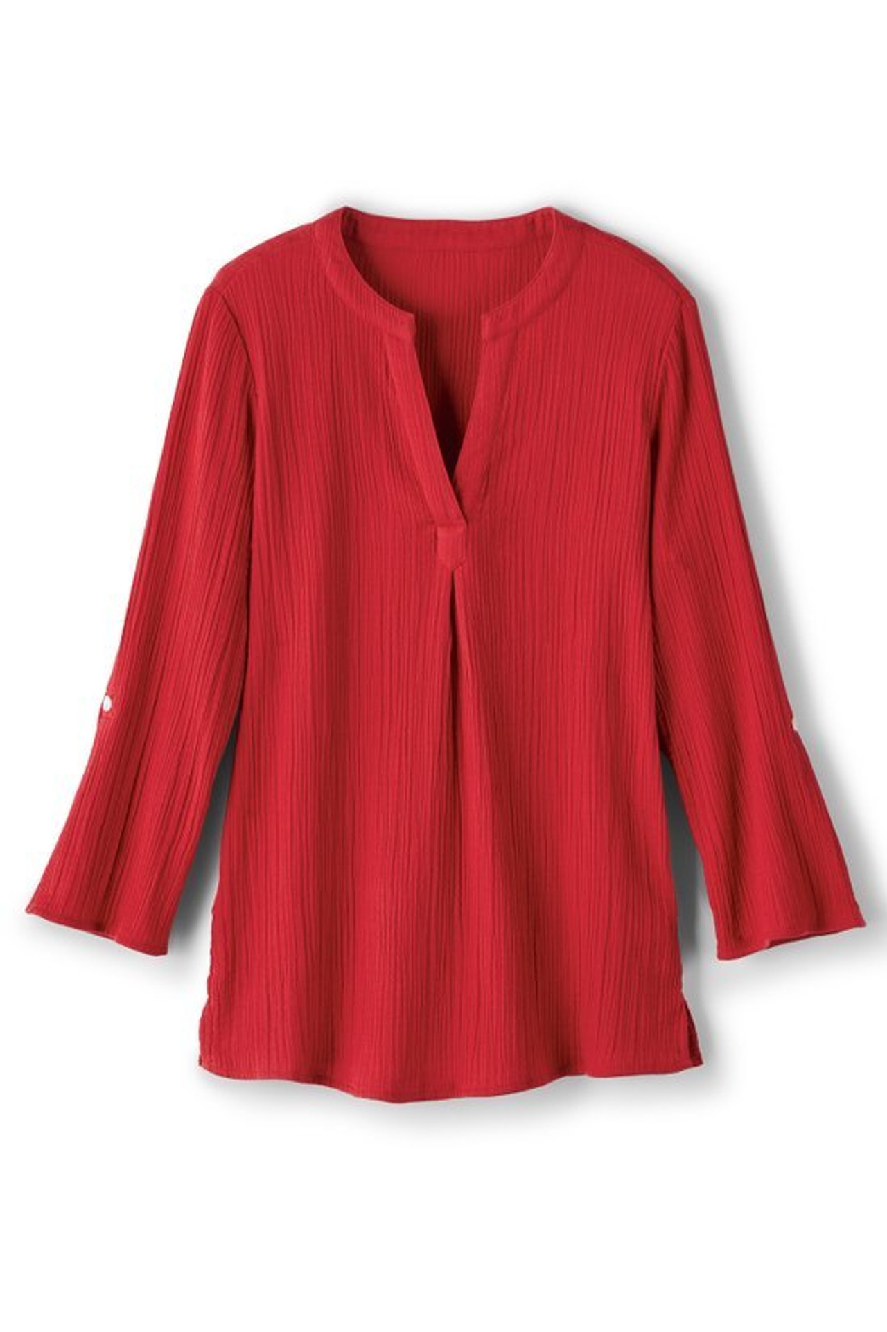 Marley Gauze Tunic - Soft Surroundings Outlet