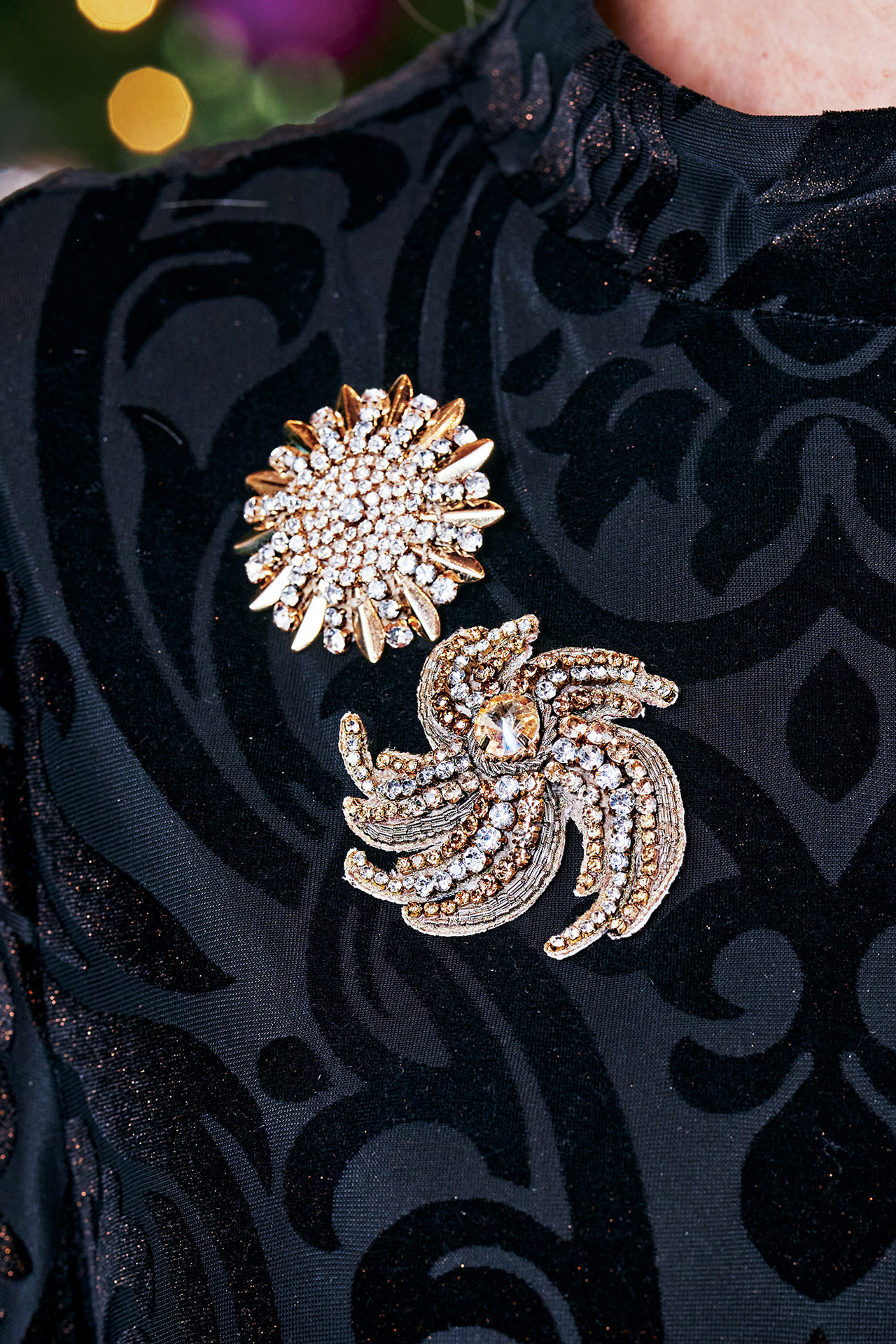 Swirl Around Burst Brooch - Soft Surroundings Outlet