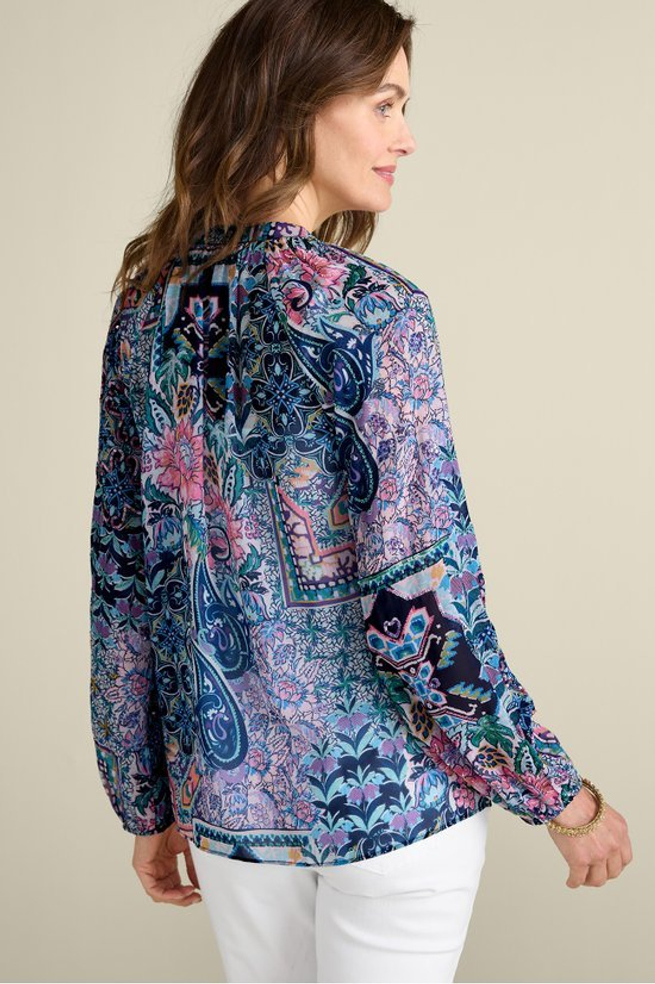 Maisie Long Sleeve Top - Soft Surroundings Outlet