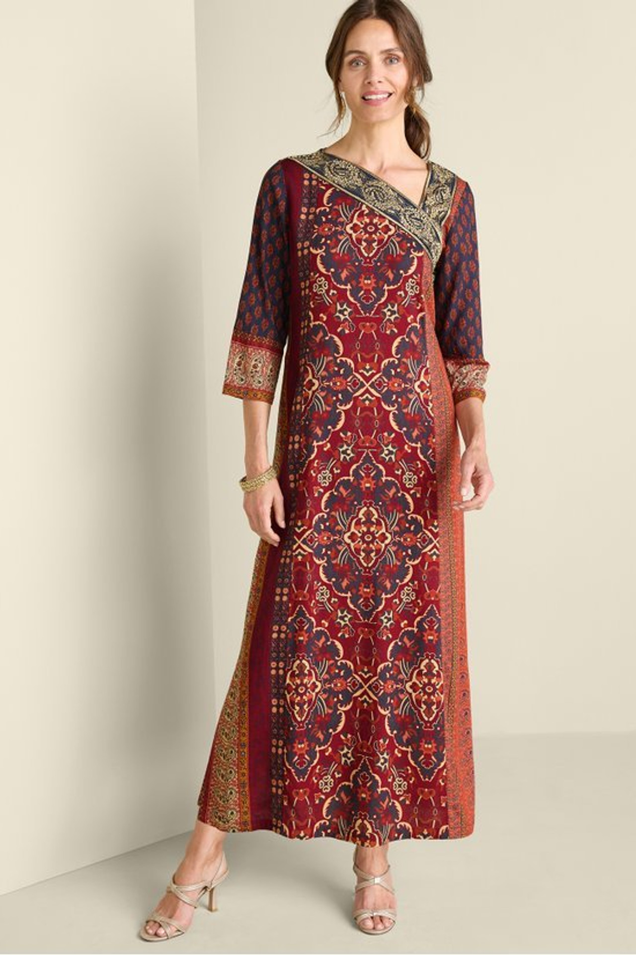 Cindra Maxi Dress - Soft Surroundings Outlet