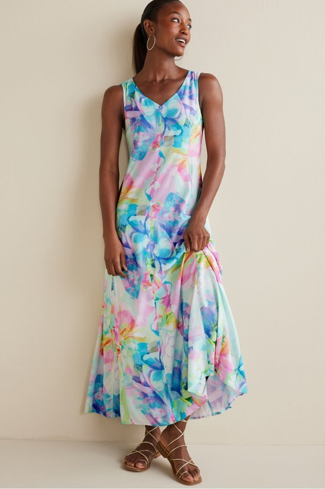 Brenda Maxi Dress - Soft Surroundings Outlet