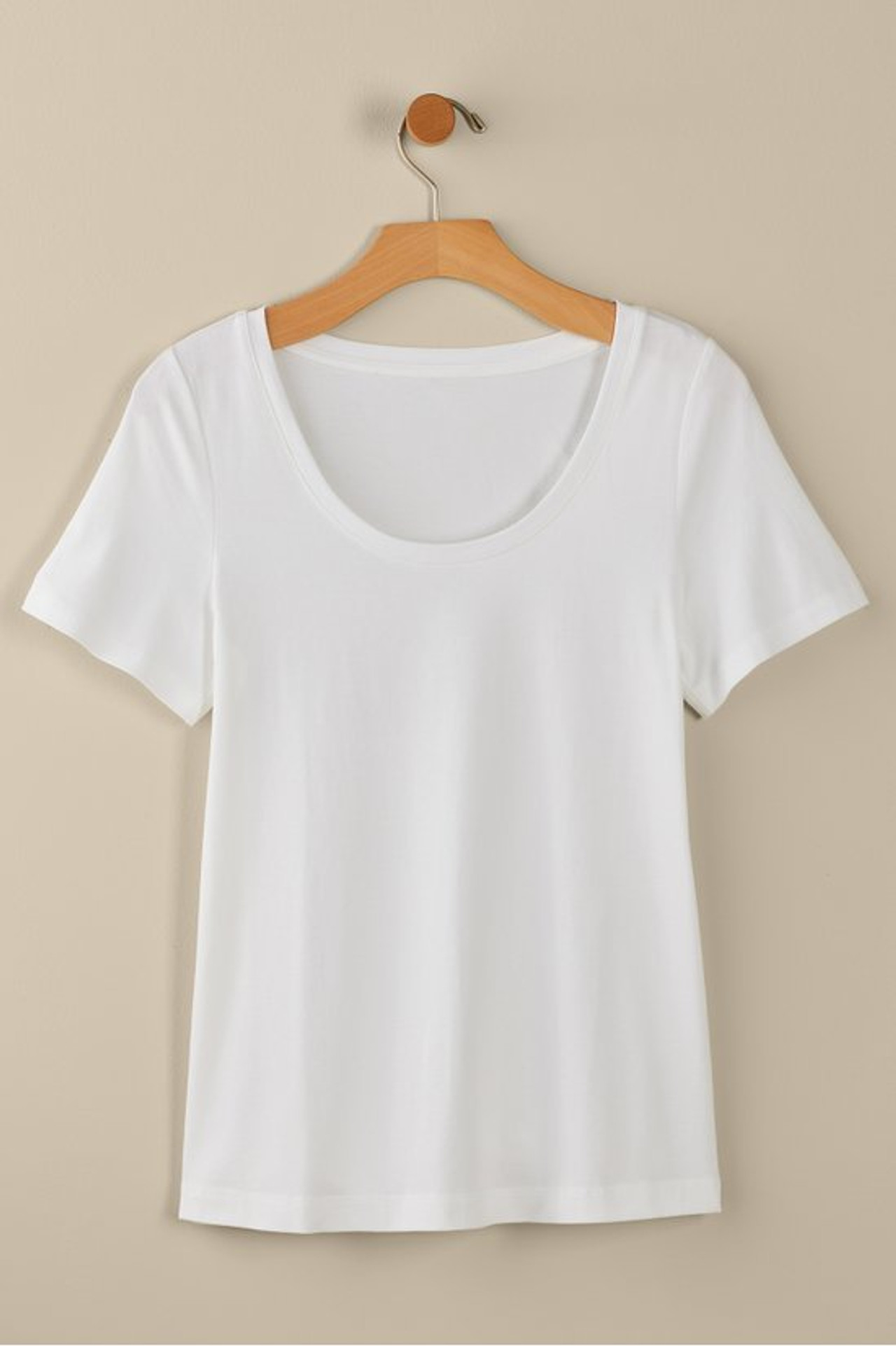 SoftEssential™ Supima® Short Sleeve Tee - Soft Surroundings Outlet