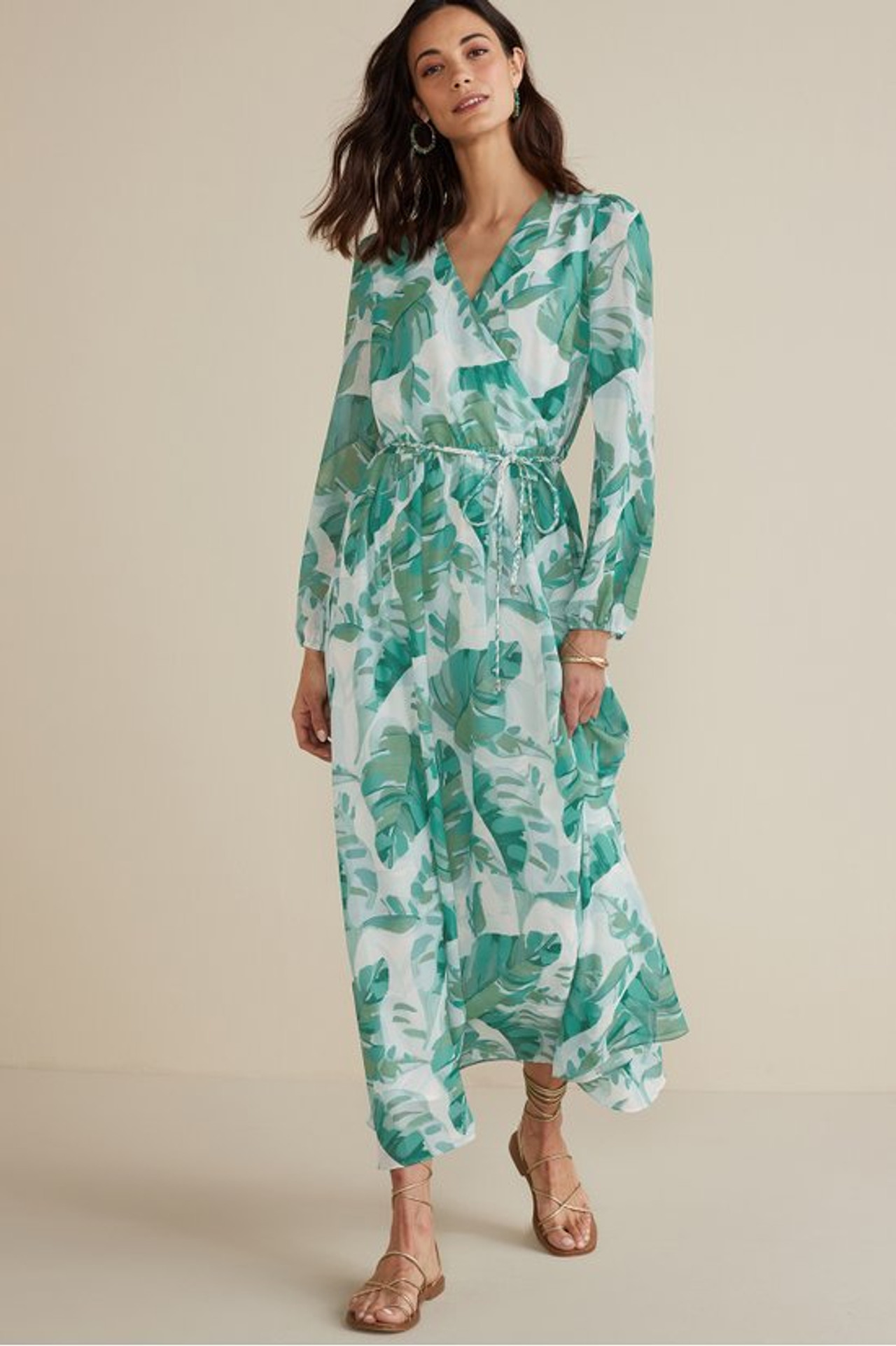 Kaia Maxi Dress - Soft Surroundings Outlet