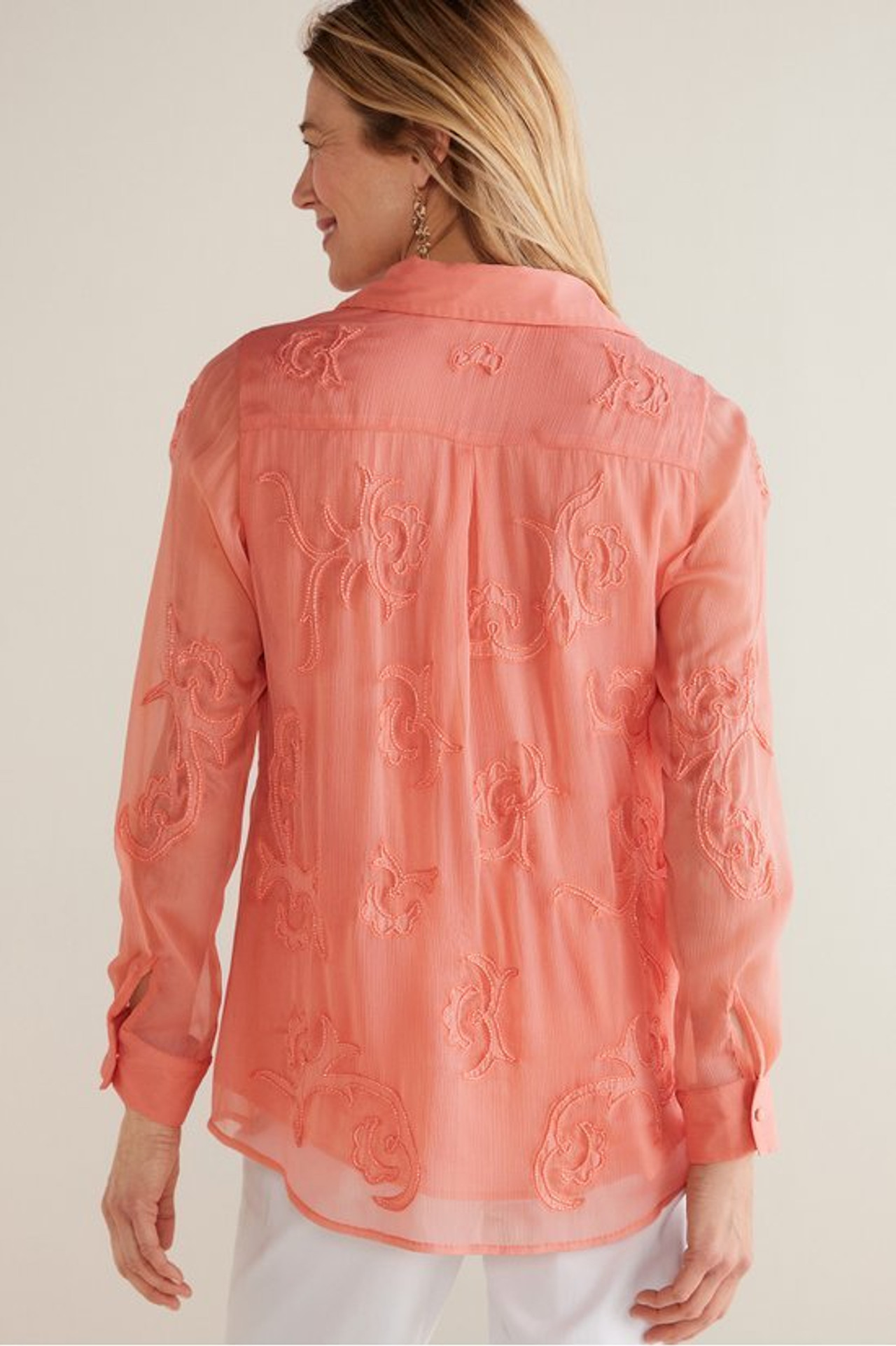 Savannah Embellished Tunic - Soft Surroundings Outlet
